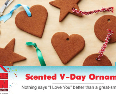 Scented VDay Ornaments